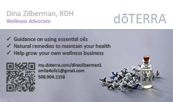 Business card for doTerra® wellness advocate