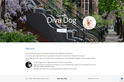 Website for a Massachusetts writer Rebecca Muspratt, featuring the Danielle Diva Dog series – dog stories for dog lovers. Waltham, MA
